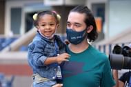 Olympia with father, Alexis Ohanian